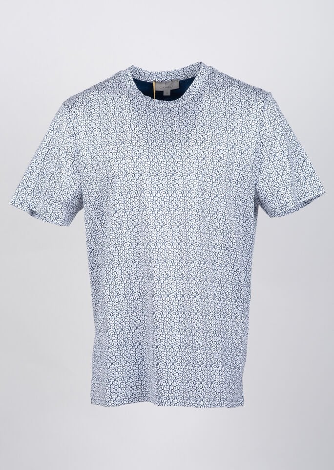 Erkek Beyaz Logo Detaylı T-Shirt