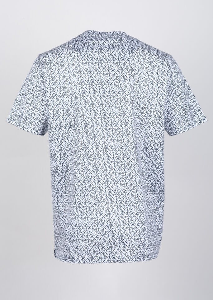 Erkek Beyaz Logo Detaylı T-Shirt