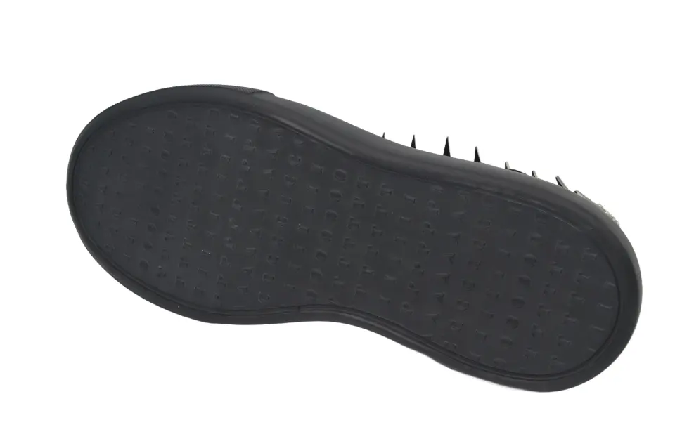 Erkek Siyah Zincir Detaylı Sneaker