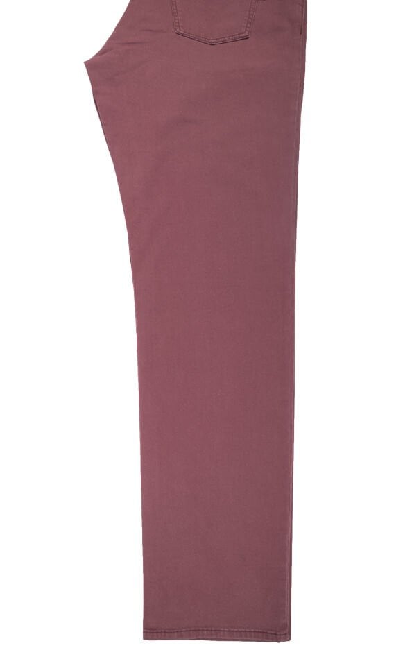 Erkek Bordo Slim Jean Pantolon