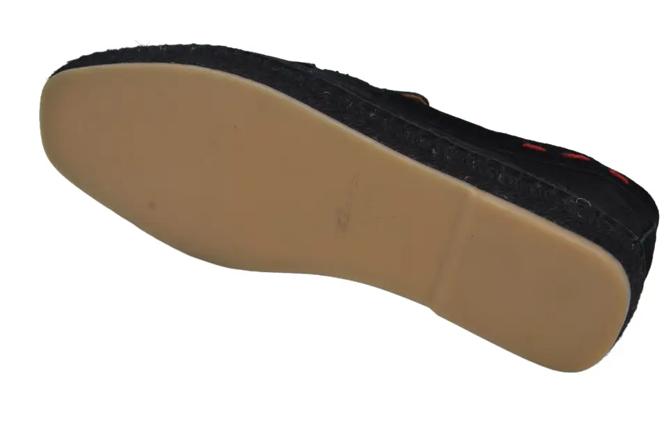 Erkek Siyah Süet Püskül Detaylı Loafer