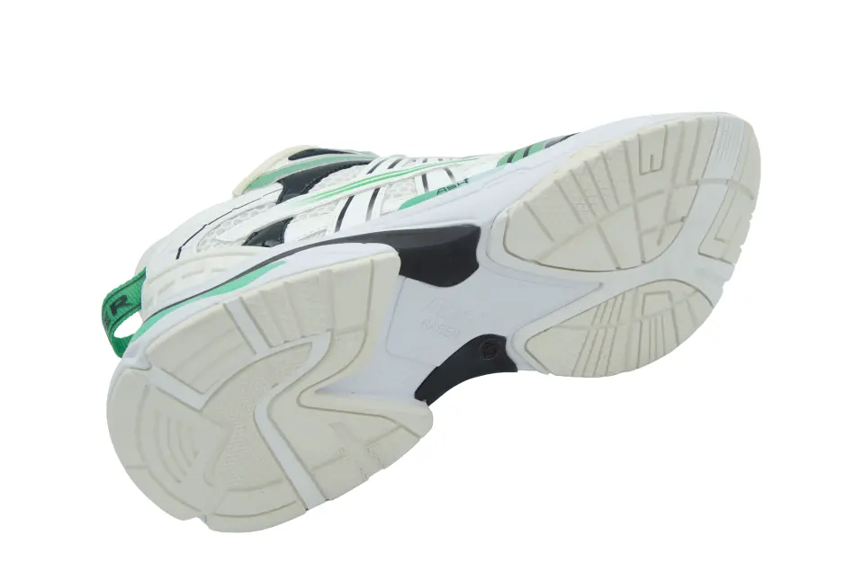 Erkek Beyaz Yeşil Racer Sneaker