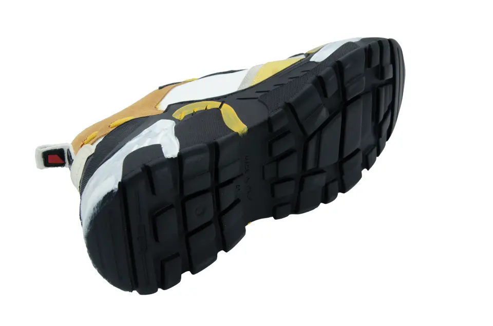 Erkek Kırmızı Sarı Bağcık Detaylı Sneaker