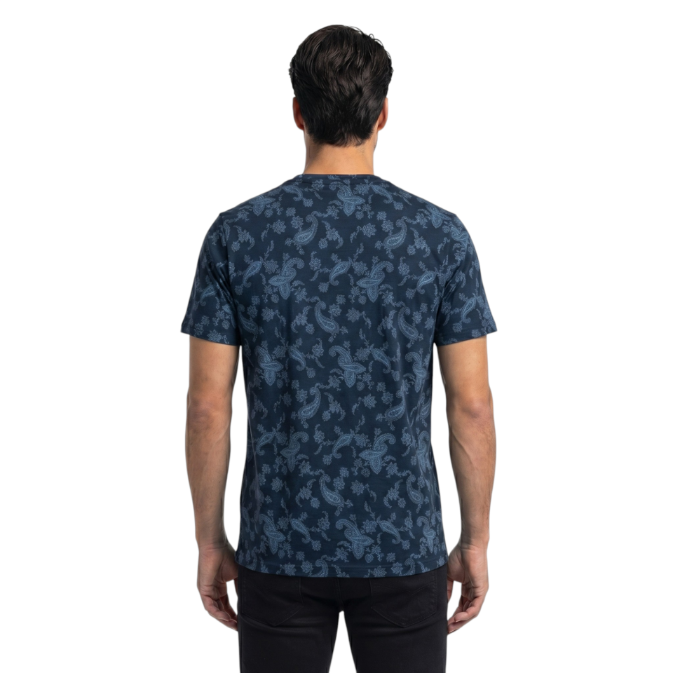 ETRO Şal Desen Detaylı T-Shirt