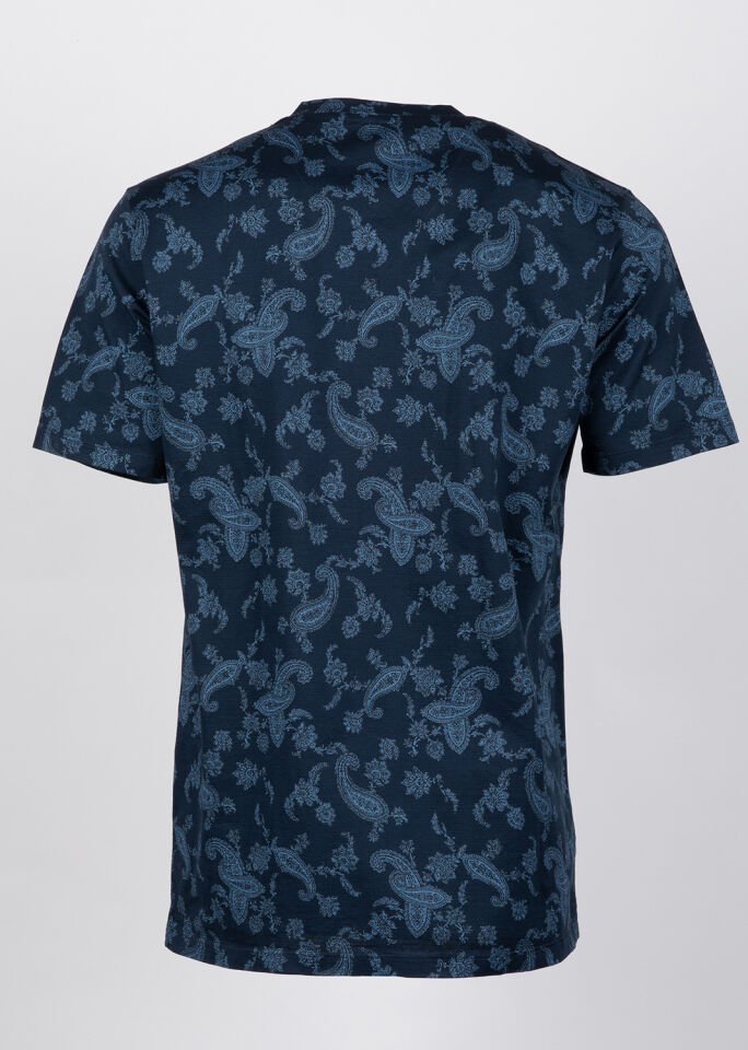 ETRO Şal Desen Detaylı T-Shirt