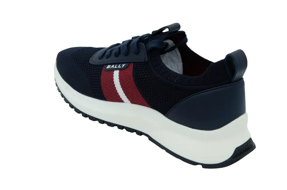Erkek Lacivert Fileli Sneaker