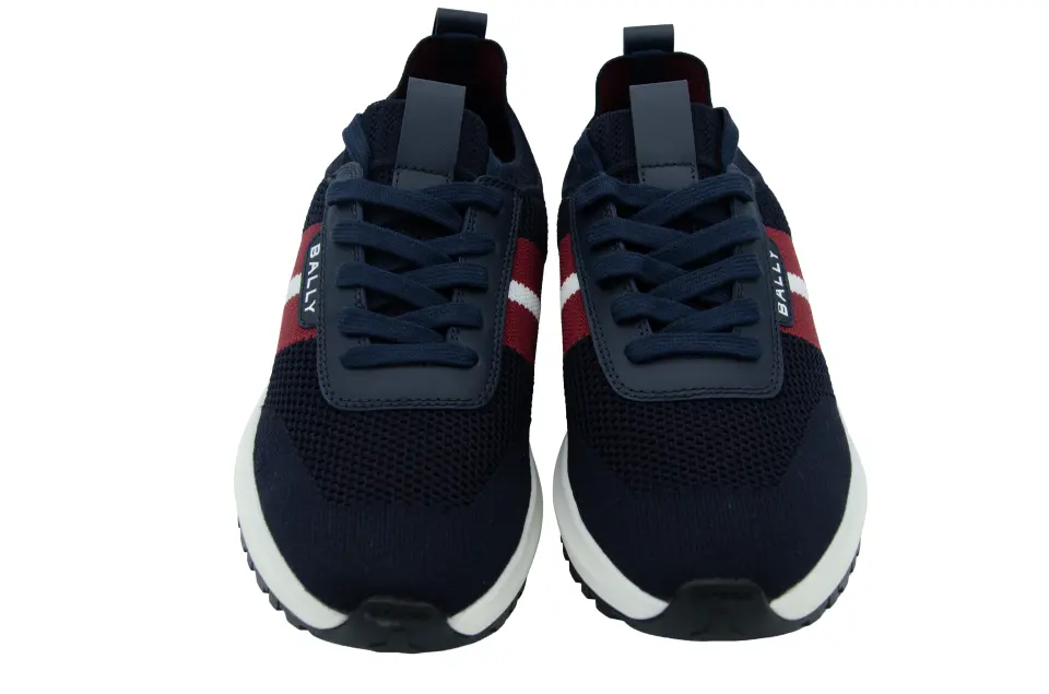 Erkek Lacivert Fileli Sneaker