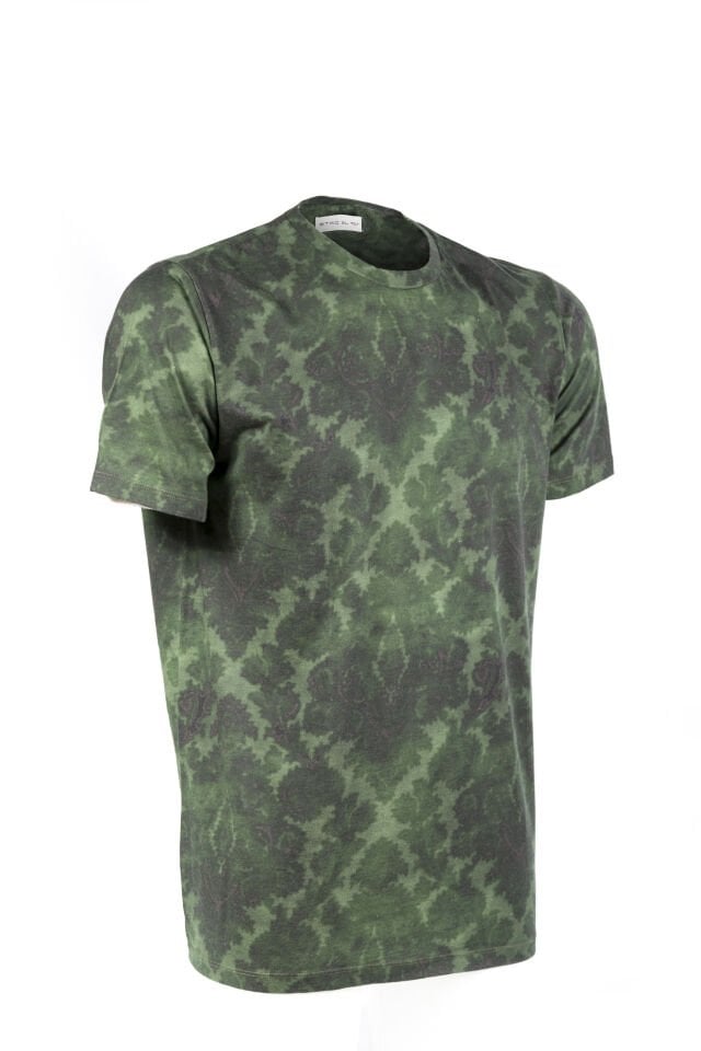 ETRO Bisiklet Yaka T-Shirt