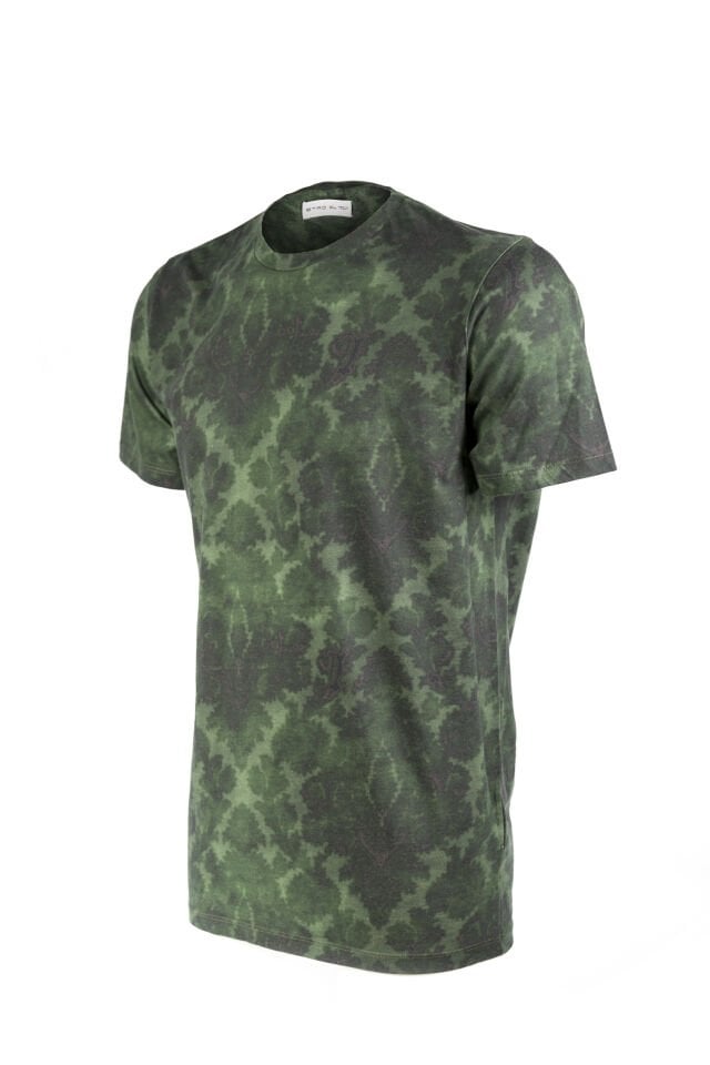 ETRO Bisiklet Yaka T-Shirt