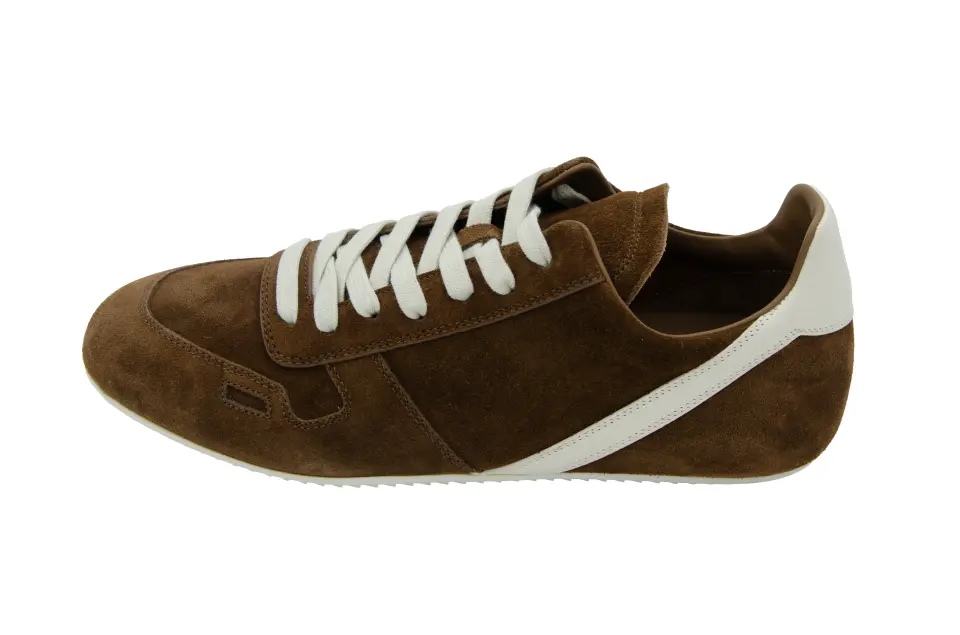 Erkek Kahverengi Süet Sneaker