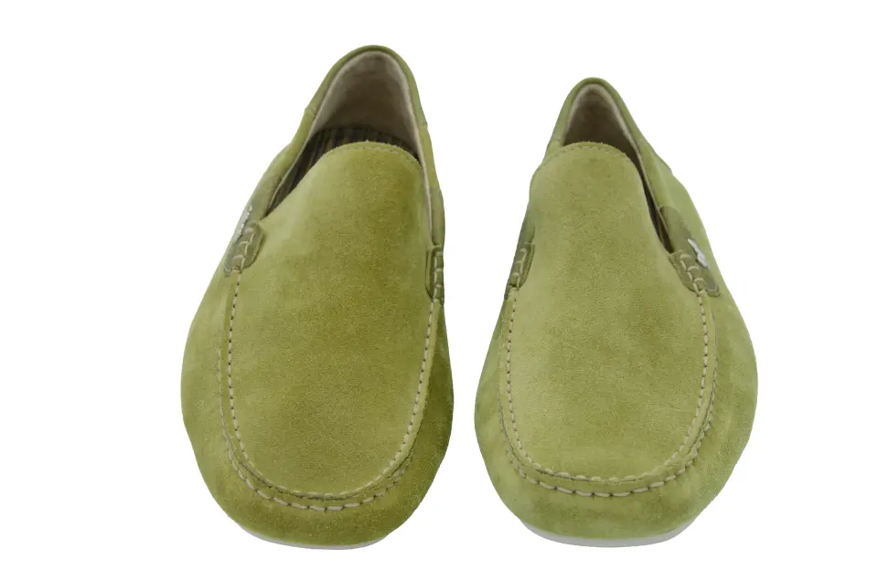 Erkek Zeytin Yeşili Süet Loafer