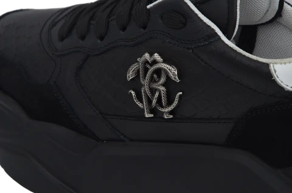 Roberto Cavalli Erkek Siyah Sneaker