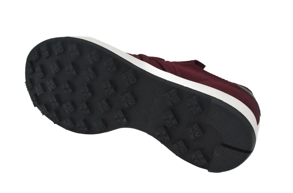 Erkek Bordo Pamuklu Sneaker
