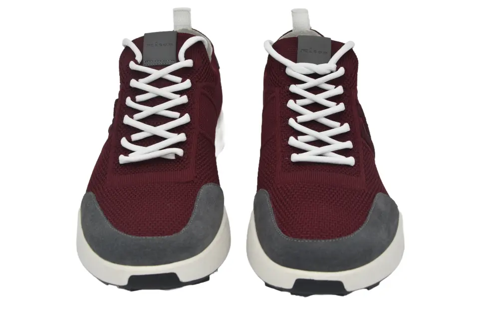 Erkek Bordo Pamuklu Sneaker