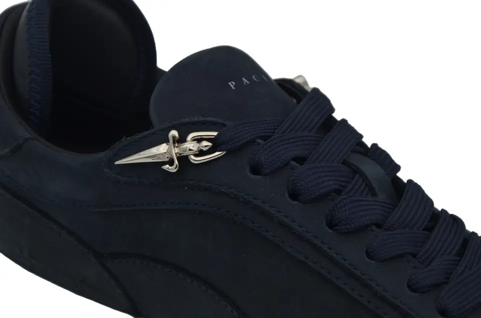 Erkek Lacivert Nubuk Sneaker