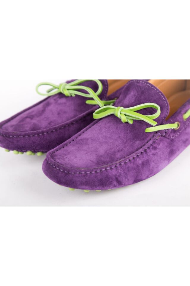 Erkek Mor Loafer Ayakkabı