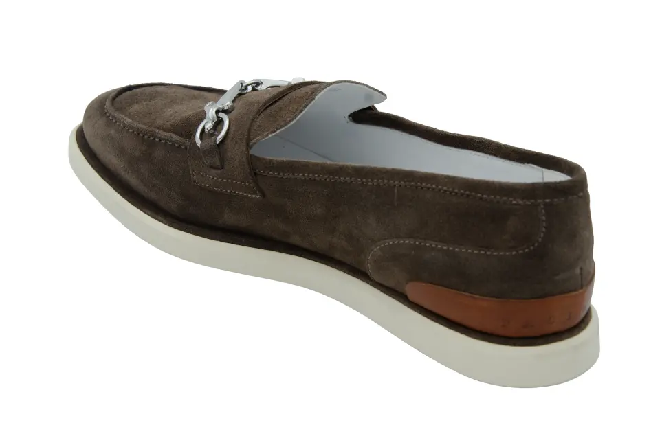 Erkek Kahverengi Süet Loafer