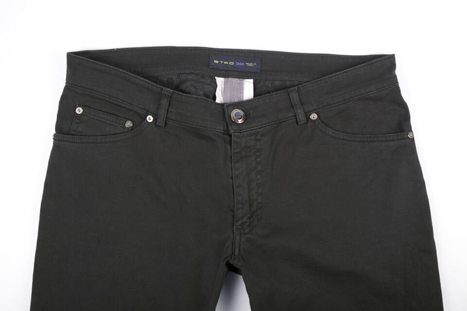 Erkek Siyah Slim Jean Pantolon