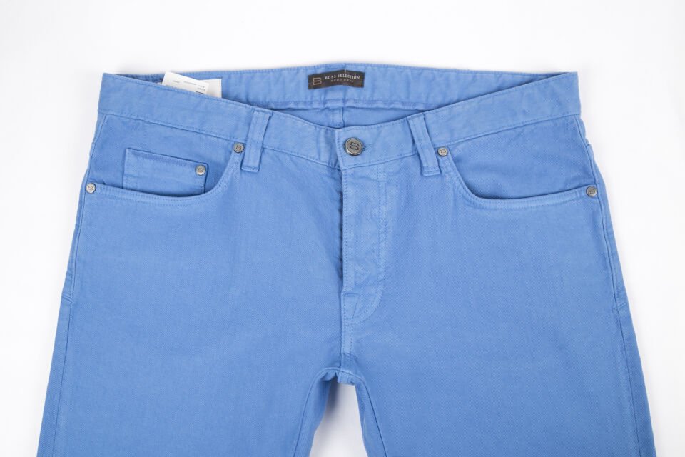 Erkek Mavi Slim Jean Pantolon