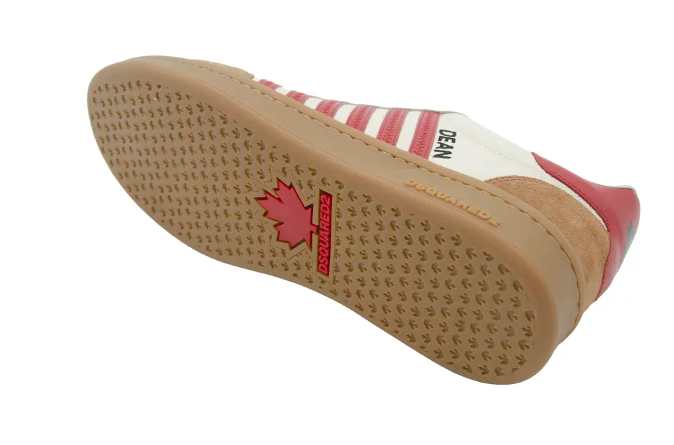 Erkek Kırmızı Şeritli Oversize Sneaker