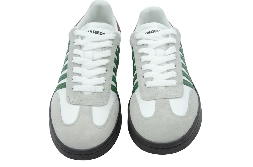 Erkek Yeşil Şeritli Oversize Sneaker